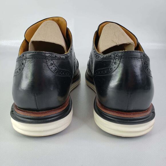 Cole Haan Men\'s Grand Shortwing Oxford Shoe Leather Black Size 11M main image 7